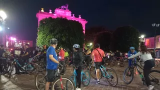 Rodada nocturna León Guanajuato hoy