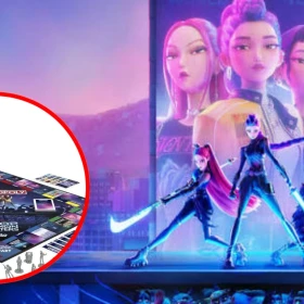 Juego de mesa de las Guerreras KPop para disfrutar con amigos y familia