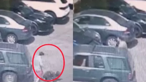 video momento exacto en que Fofo Márquez golpea a la mujer
