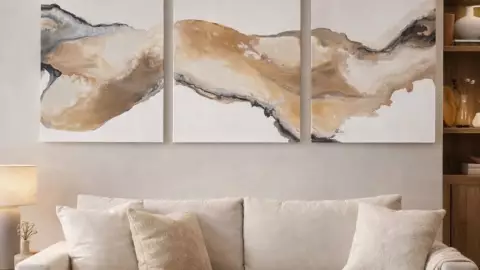 8 ideas para decorar tu sala o cuarto con grupos de cuadros: “Poner muchos sin orden es peor”