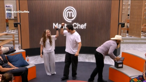 Daniela y Pablo en MasterChef 24/7