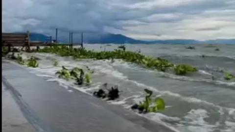¡Hermoso VIDEO! Lago de Chapala supera el 73% de su capacidad y las imágenes son sorprendentes