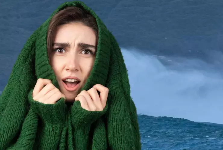 Lluvias y alto oleaje en BC