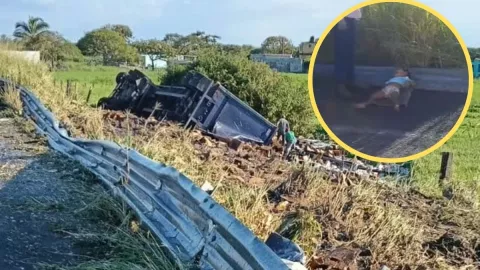 Niño muere en accidente Alvarado