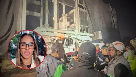 Derrumbe en San Antonio Abad.