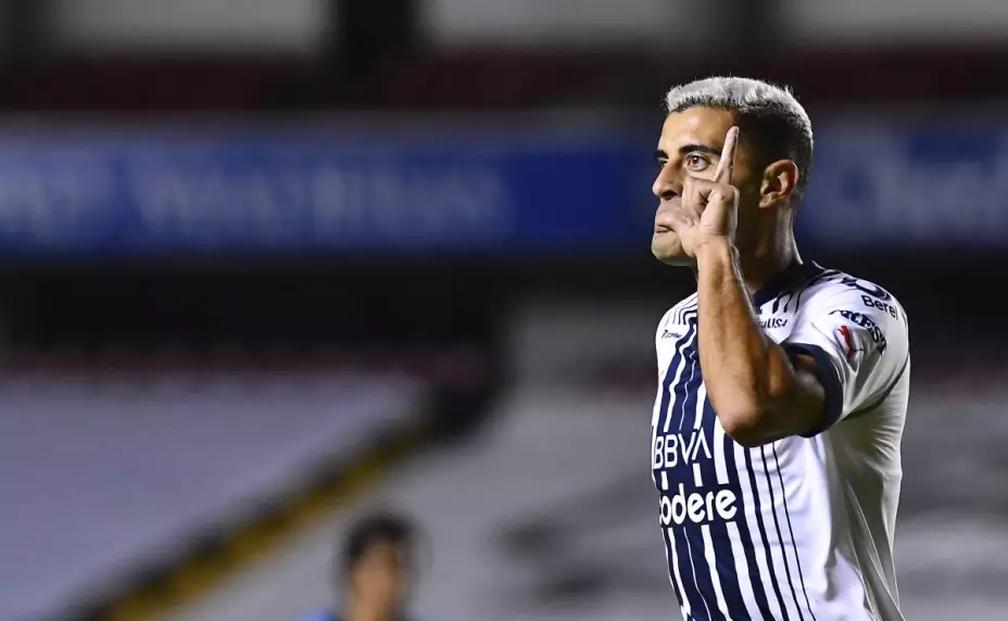 Germán Berterame Querétaro vs Rayados
