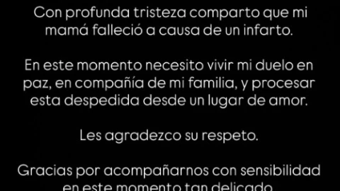 Mensaje de Aislinn Derbez tras la muerte de su madre Gabriela Michel.jpg