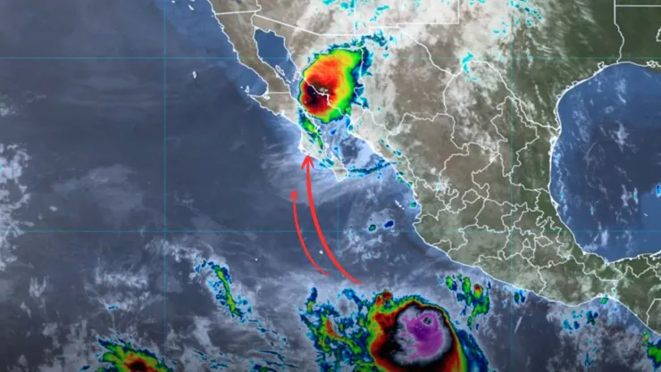 Huracanes “Polo” y “Rachel” por qué pasan por el sur de México y cómo se define su trayectoria