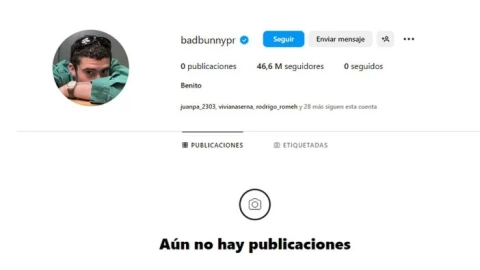 Perfil de Bad Bunny