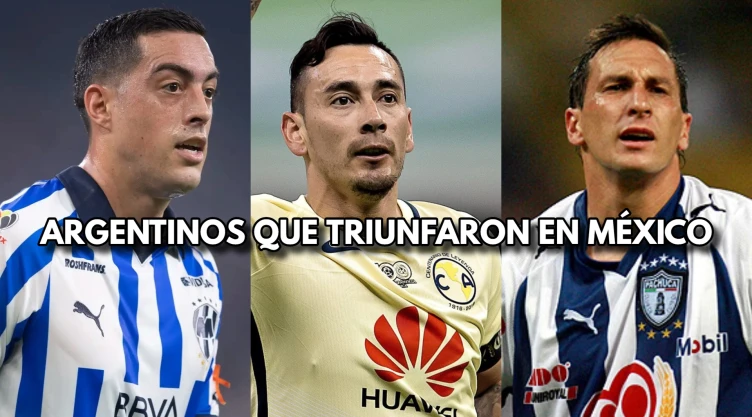 Futbolistas argentinos que triunfaron en México