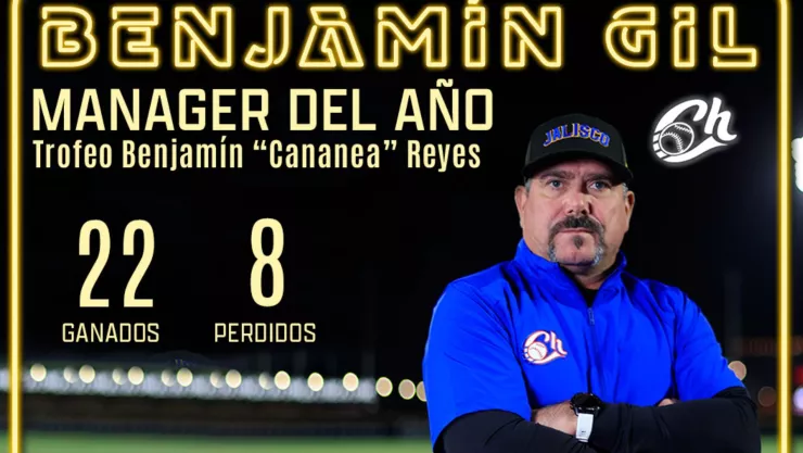 Benjamín Gil, manager del año