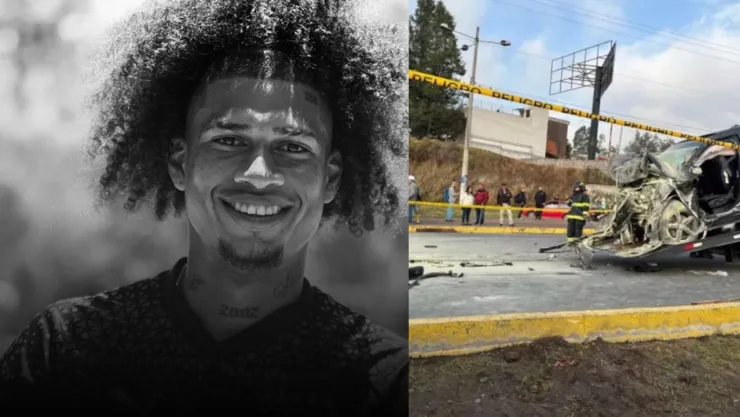 ¡Tragedia! Confirman la muerte de famoso futbolista tras aparatoso accidente vial