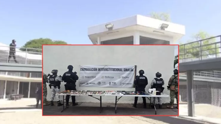Otra m&aacute;s en Aguaruto: Hallan machetes y tecnolog&iacute;a en revisi&oacute;n al penal de Sinaloa