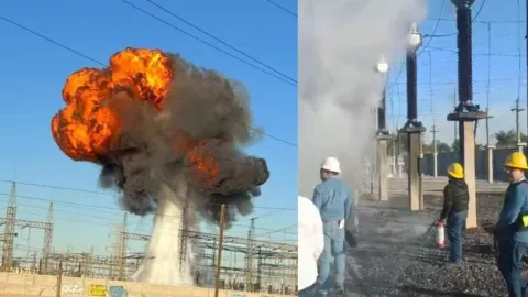 Explosión en la planta Terán Terán de Mexicali hoy 22 de noviembre de 2024