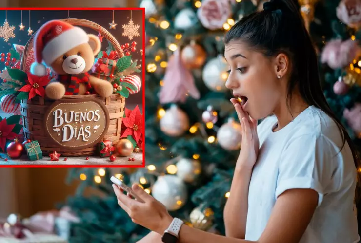 Enviar imágenes de buenos días en Navidad