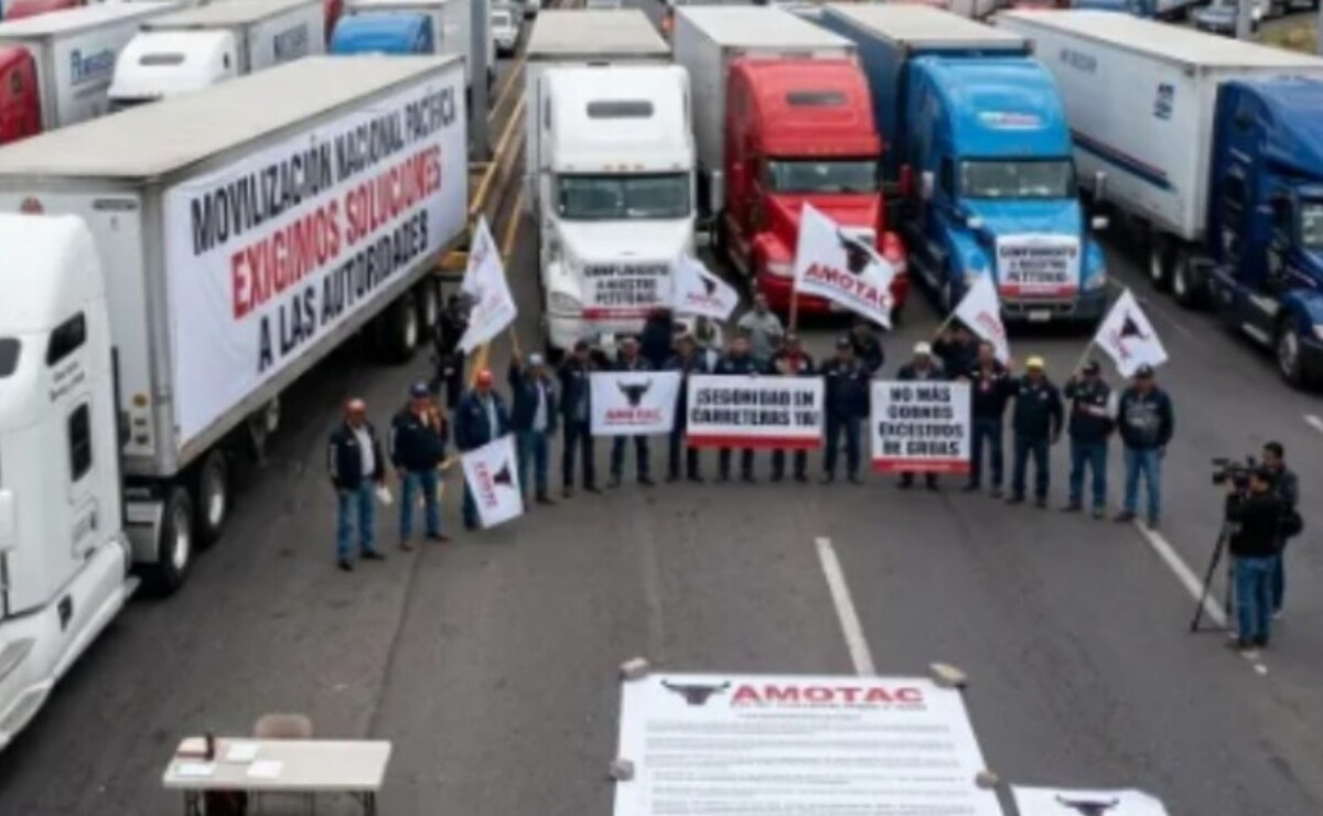 ¿A qué hora inicia el paro de transportistas este lunes 26 de octubre? Estas son las carreteras afectadas