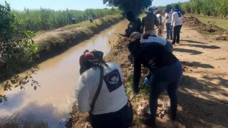 Hallan restos óseos en Eldorado