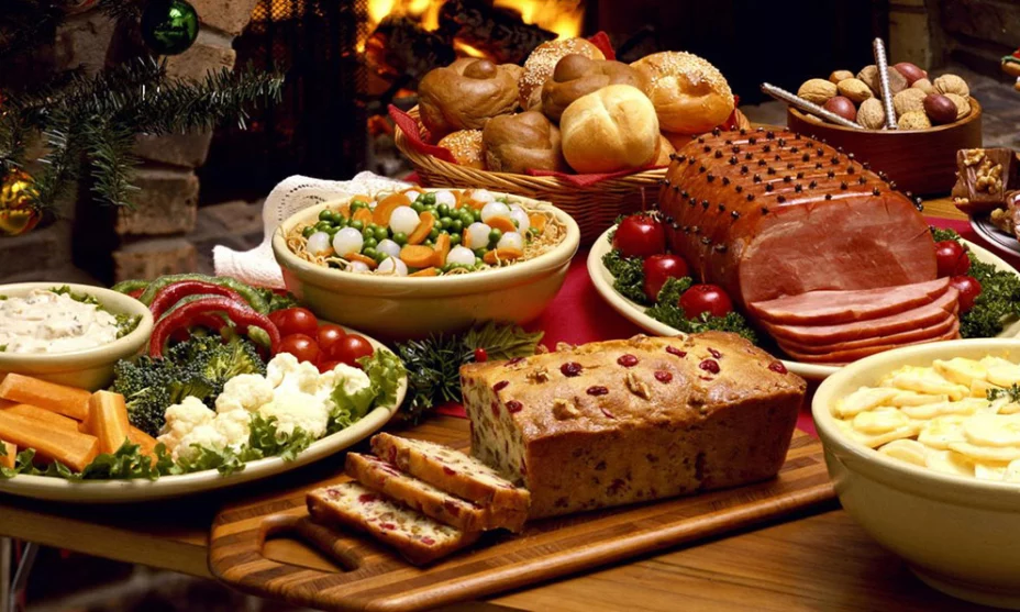 El exceso de la cena navideña/ Foto: Especial