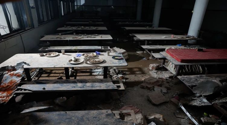 FOTOS_ Así es la escuela en la que se estrelló el avión de Air India