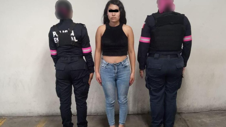 La joven fue llevada al Centro de Justicia para la Mujer en Toluca.