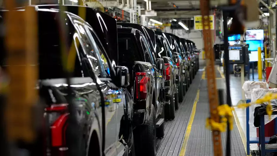 Planta ensambladora de Ford en Dearborn, Michigan, EU.