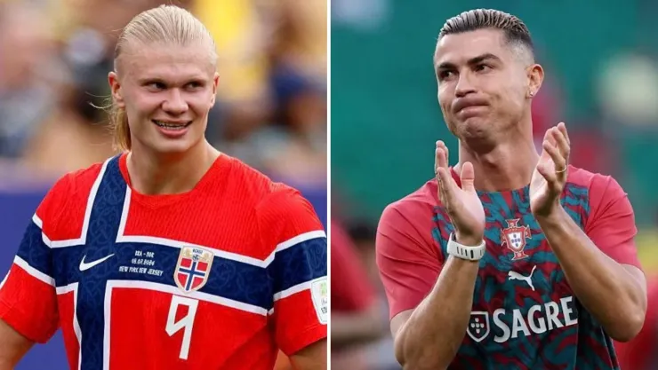 Haaland vs Cristiano Ronaldo
