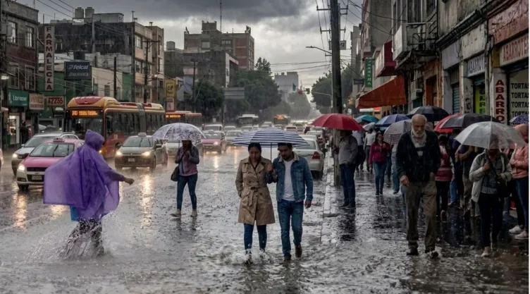 Alerta Amarilla por pronóstico de fuertes lluvias y granizo en la CDMX
