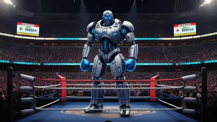 Robot boxeador Inteligencia Artificial