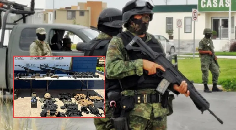 Culiacán: Interceptan a militares en Aguaruto; responden agresión y decomisan arsenal