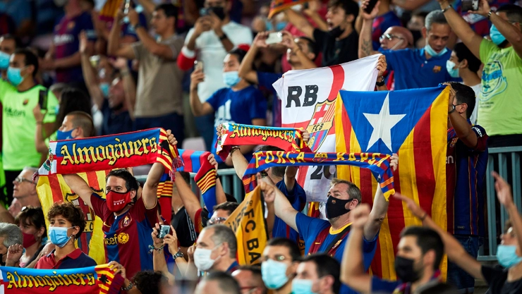 Aficionados del Barcelona