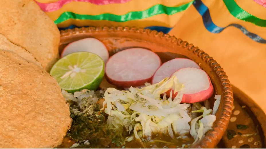 Pozole vegano
