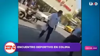 Pelean funcionario y diputado en Colima