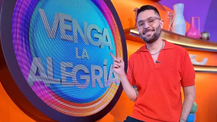 Ricardo Casares está de regresa en el foro de Venga La Alegría