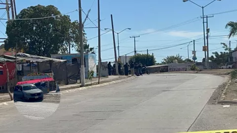 Balacera en la colonia Santa Fe en Mazatlán hoy 31 de enero de 2025..jpg