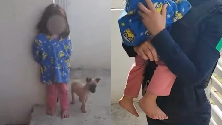 Niña de 2 años caminaba sola por calles de Zapopan; no saben cómo escapo de casa