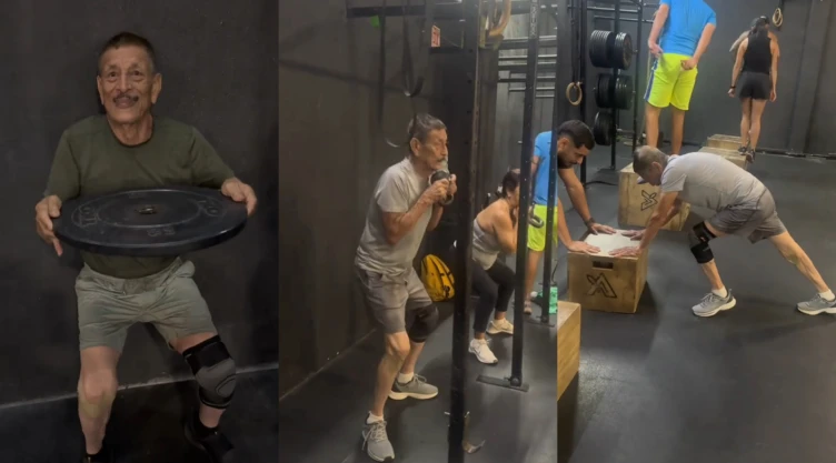El abuelo que hace Crossfit a sus 85 años se volvió viral en TikTok