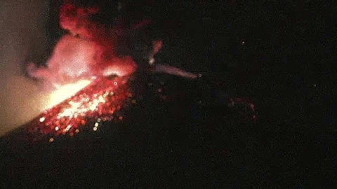 Captan aullido durante explosión del volcán Popocatépetl