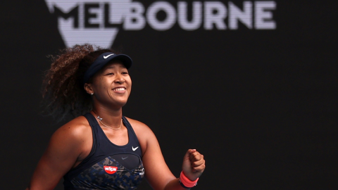 Naomi Osaka en el Abierto de Australia