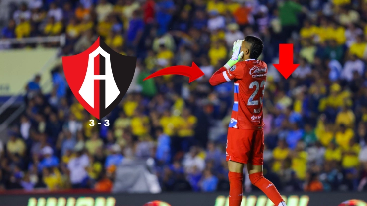 Kevin Mier no tuvo un buen arranque de torneo en el arco del Cruz Azul