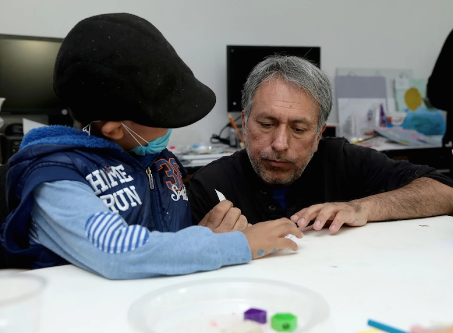 Padres de niños con cáncer