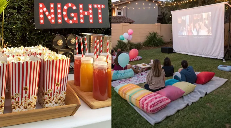cine en casa para el día del niño
