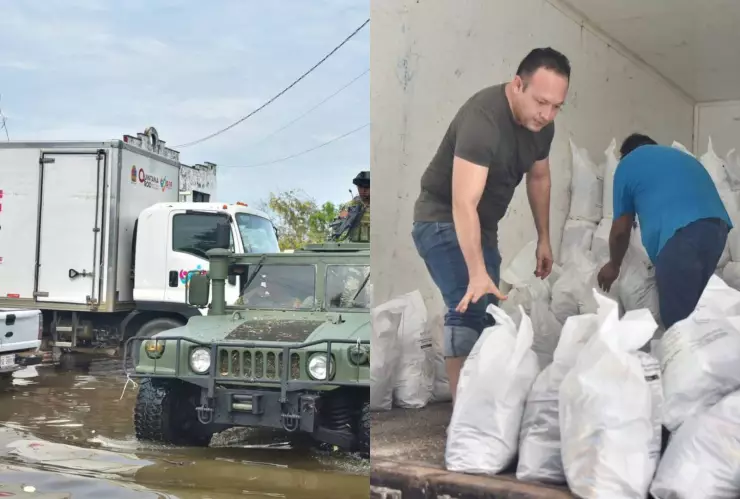 Gobierno y DIF Quintana Roo preparan brigadas para llevar despensa a la población en Chetumal