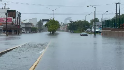 Daños en Culiacán por tormenta tropical Norma
