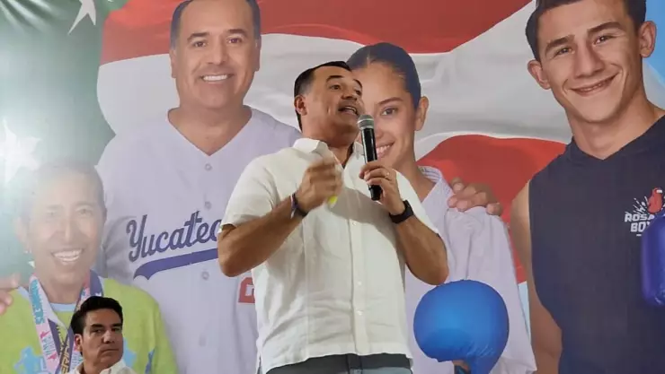 Elecciones 2024 Yucatán_ Renán Barrera busca fortalecer el deporte en el estado