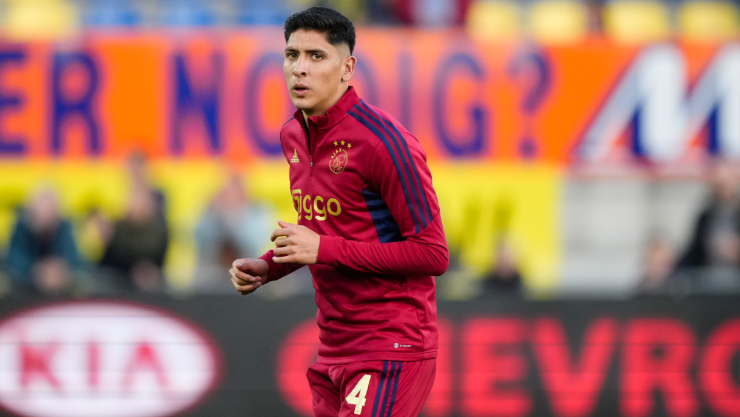 Edson &Aacute;lvarez, jugador del Ajax