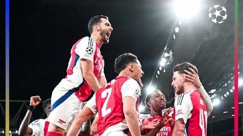 Resultados Champions League 8 de abril 2025_ Arsenal golea al Real Madrid y Bayern cae ante Inter