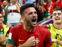 Gonçalo Ramos con Portugal en Qatar 2022