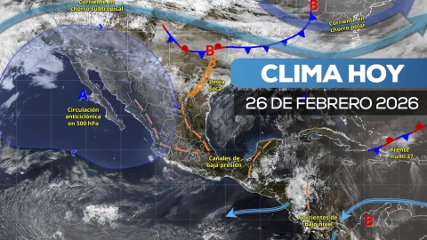 Pronóstico del Clima 26 febrero 2026