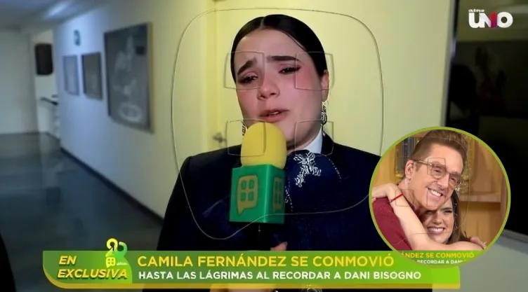 Camila Fernández se quiebra en llanto al recordar a Daniel Bisogno.jpg