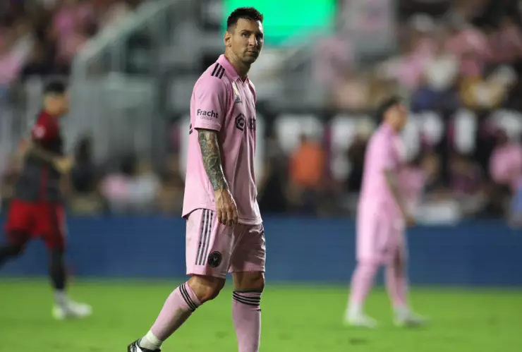 Lionel Messi con el Inter Miami